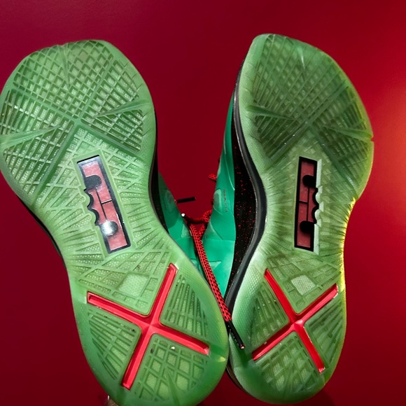 Lebron X “Cutting Jade” - sz 8 (No Box) - Picture 5 of 6